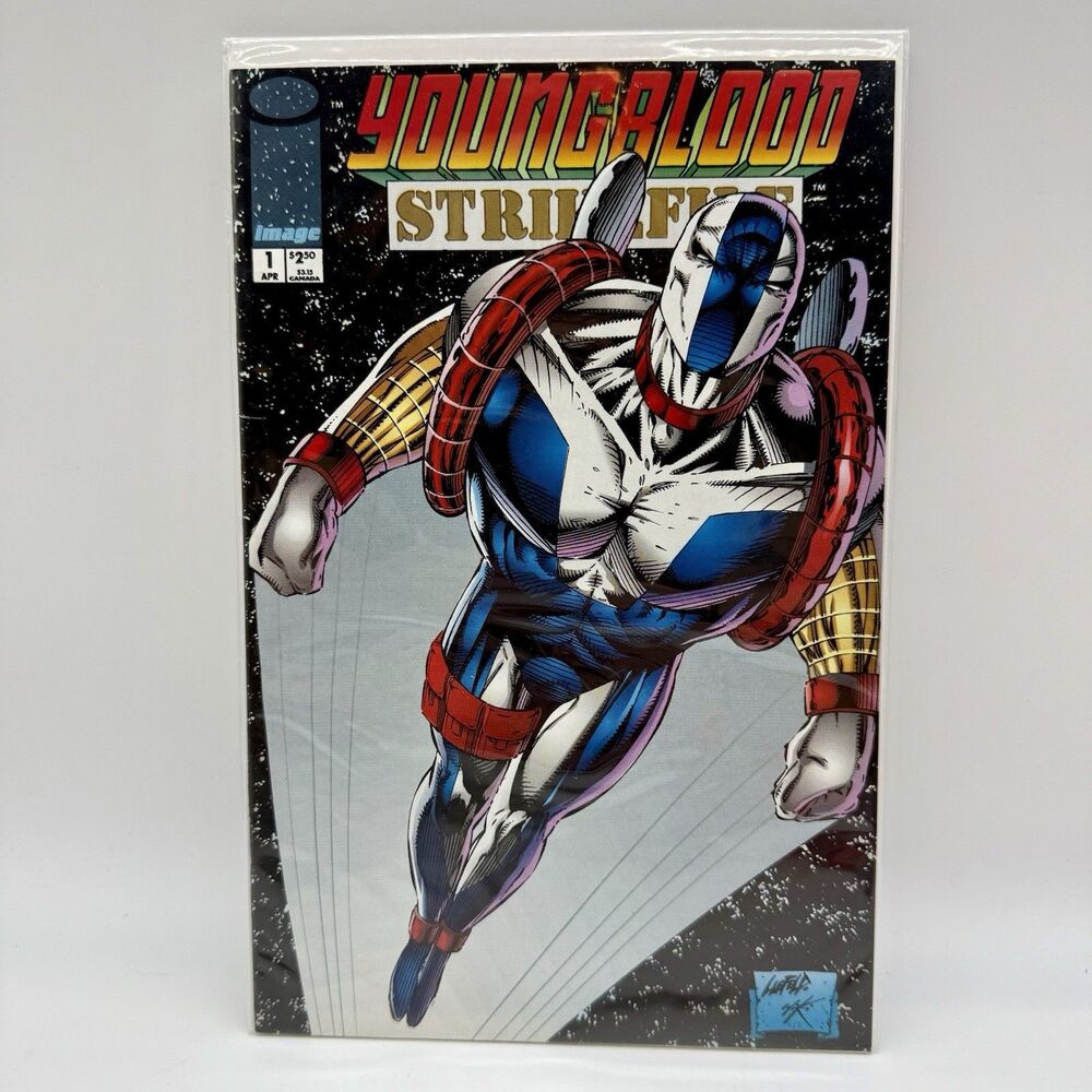 Youngblood: Strikefile Issue #1‎ Image Comics Superhero 1993 Bagged & Boarded